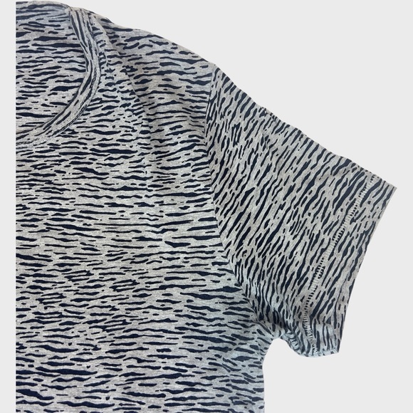 French Connection Tiger Stripe Print T-Shirt - Picture 7 of 10
